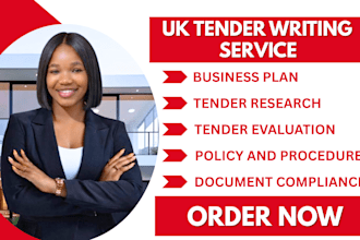 write a winning UK tender, tender research, UK grants, policy and procedure