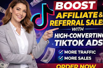 do affiliate marketing, clickbank, referral link promotion, tiktok ads 100k lead