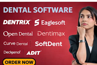setup dentrix eaglesoft open dental dentimax curve dental denticon softdent adit