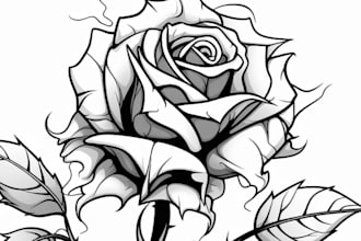 create super artistic tattoo design in any style