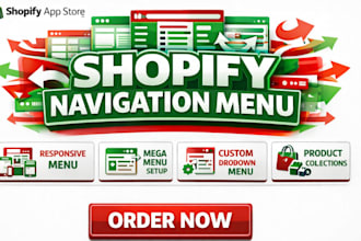 setup shopify navigation menu smart menu buddha globo meteor qikify ez vario