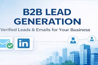 do targeted b2b lead generation and email list building
