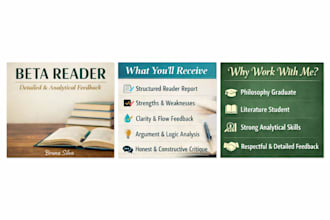 beta read your fiction and give honest, detailed feedback
