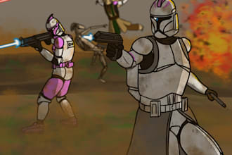 draw anything star wars related