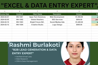 do targeted b2b lead generation with verified emails and excel sheet
