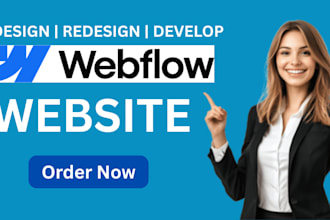 do webflow website design, figma to webflow expert