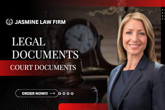 write legal agreements, contracts, lawsuits, privacy policy, complaints, motion