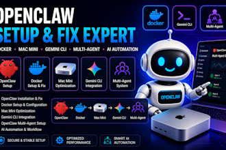 setup openclaw fix open claw docker mac mini bot crewai openclaw multi ai agent