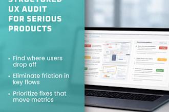 perform a professional UX audit for your website or saas product