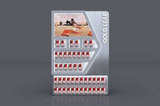 3d retail display, gondola and posm design
