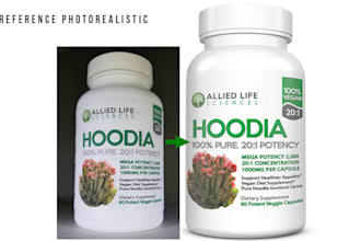 create photorealistic 3d product rendering for amazon listing