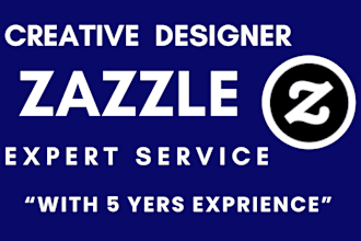 provide expert zazzle product design and store setup