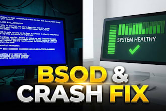 diagnose and fix windows bsod, crashes, and dpc latency issues