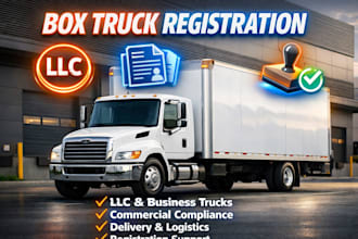 box truck and commercial registration for llcs