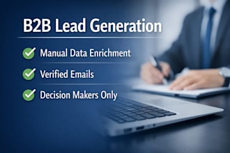 provide targeted b2b leads with verified emails