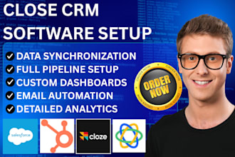setup close crm gohighlevel hubspot zoho crm pipedrive n8n zapier integration