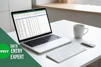 data entry, excel spreadsheet, and typing specialist