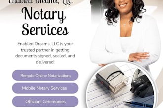 provide michigan remote online notary services
