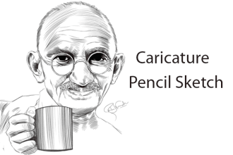 draw a pencil caricature from your photo