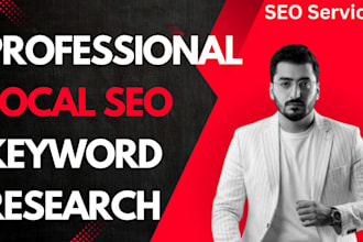 deliver SEO keyword research and competitor research for no 1 search ranking