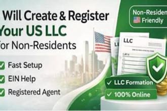 form your US llc and get ein in new mexico delaware wyoming florida