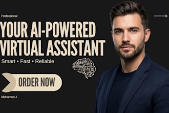 be your ai boosted virtual assistant for smart business support and fast
