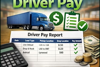 do accurate driver pay and manifests verification