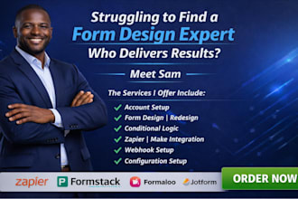 integrate zapier automate workflows jotform formaloo formstack conditional logic