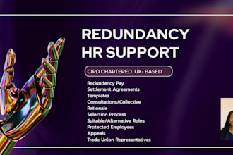 manage your redundancy and appeals process