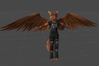 create custom vrchat avatar for pc and quest compatible