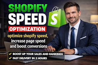 optimize shopify speed, increase page speed and boost conversions