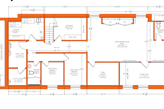 convert pdf, floor plan, redraw plan, blueprint, autocad,dwg
