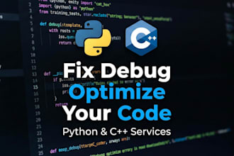 fix optimize and improve your python or cplusplus code