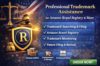 help you register your trademark for amazon brand registry