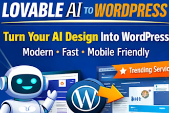 convert lovable ai to wordpress website, migrate lovable to wordpress