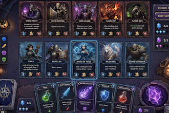 design card game art board game art tarot cards trading card game illustration