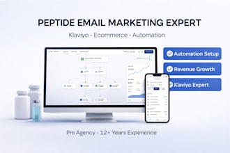 do email marketing for peptide, supplement, and ecommerce brands
