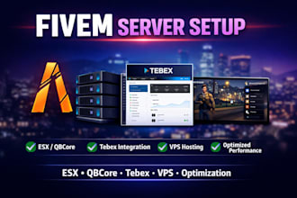 setup your custom fivem roleplay server with qbcore and tebex store integration