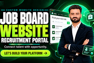 build a wordpress job board, job portal or recruitment website