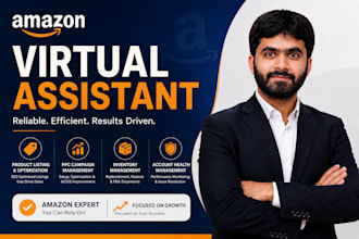 be your expert amazon seller central virtual assistant VA