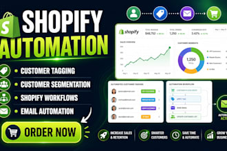 set up customer tagging and segmentation automation in shopify