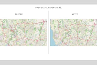 georeference your scanned map or image for gis and google eart
