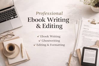 write and professionally edit nonfiction ebooks