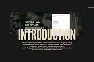 make websites for your businesse