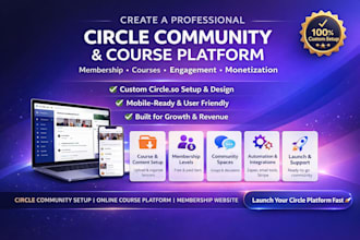 setup circle so circle community setup circle online course community manager