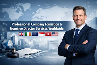 be your nominee director and offshore company registration UK eu singapore