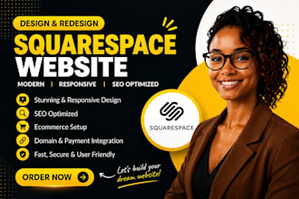 build squarespace store, squarespace store design, squarespace website design