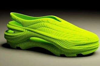 create professional 3d shoe design, footwear modelling and 3d shoe printing