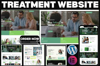build healthcare website, drug rehab, addiction website mental treatment website