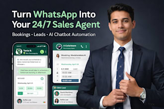 do confirmation booking ai voice agent whatsapp chatbot auto dialer software app